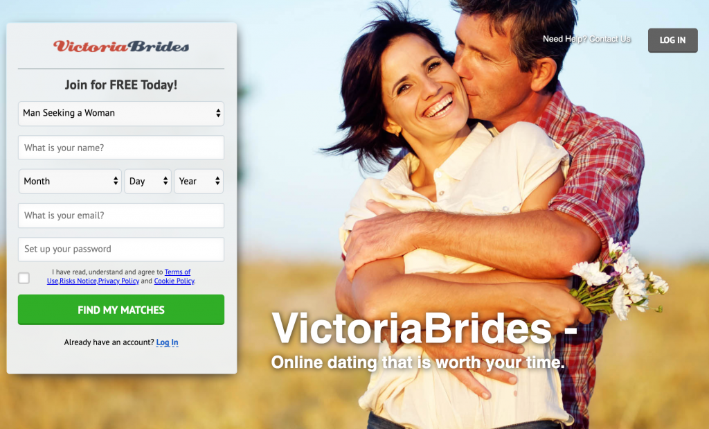VictoriaBrides Registration