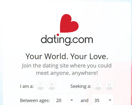 Dating.com select bar